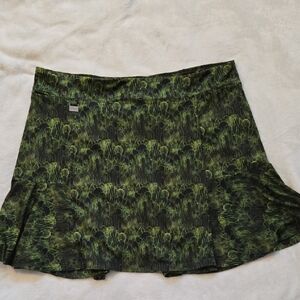 Lopez Green Patterned Women's Golf Skort NWT